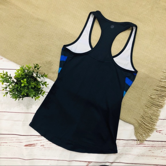 ATHLETA ombré stripe chi tank XXS - Picture 4 of 8